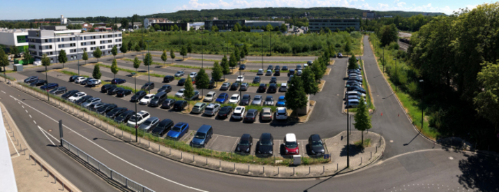 PARKITA parking lot at the PSD BANK DOME